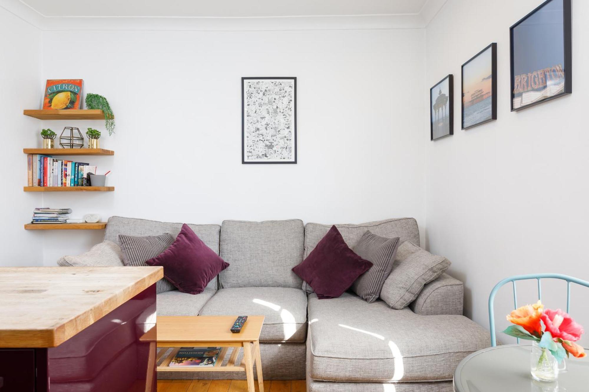 Trendy Central 1 Bed Flat With Roof Terrace Okręg wyborczy Hove Zewnętrze zdjęcie